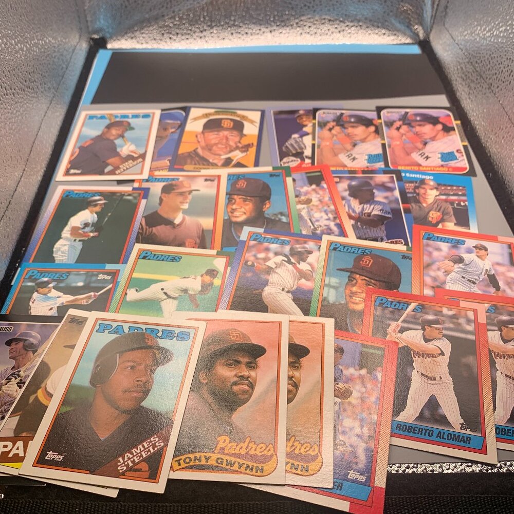 25ct Topps Donruss 86-90 San Diego Padres Misc Baseball Trading Cards NRMT